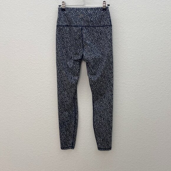 Varley Century Zebra Animal Print Athletic Active Leggings Pants Womens sz Small - Picture 5 of 5